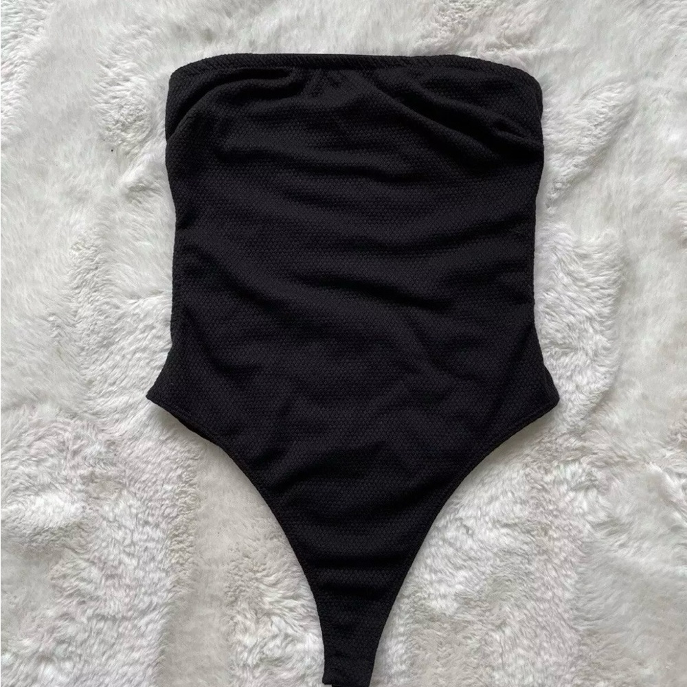 Urban Outfitters Black Bodysuit Top Small
